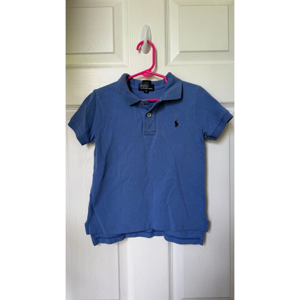Boys Size 4 Light Blue Polo by Ralph Lauren Polo